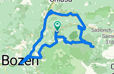 Route in der Bikemap App öffnen
