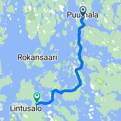 Etape 27 Puumala - Lintusalo