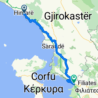 Hilmare - Sagiada (arrivée grèce)