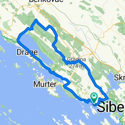 Vodice - Jezioro Vransko