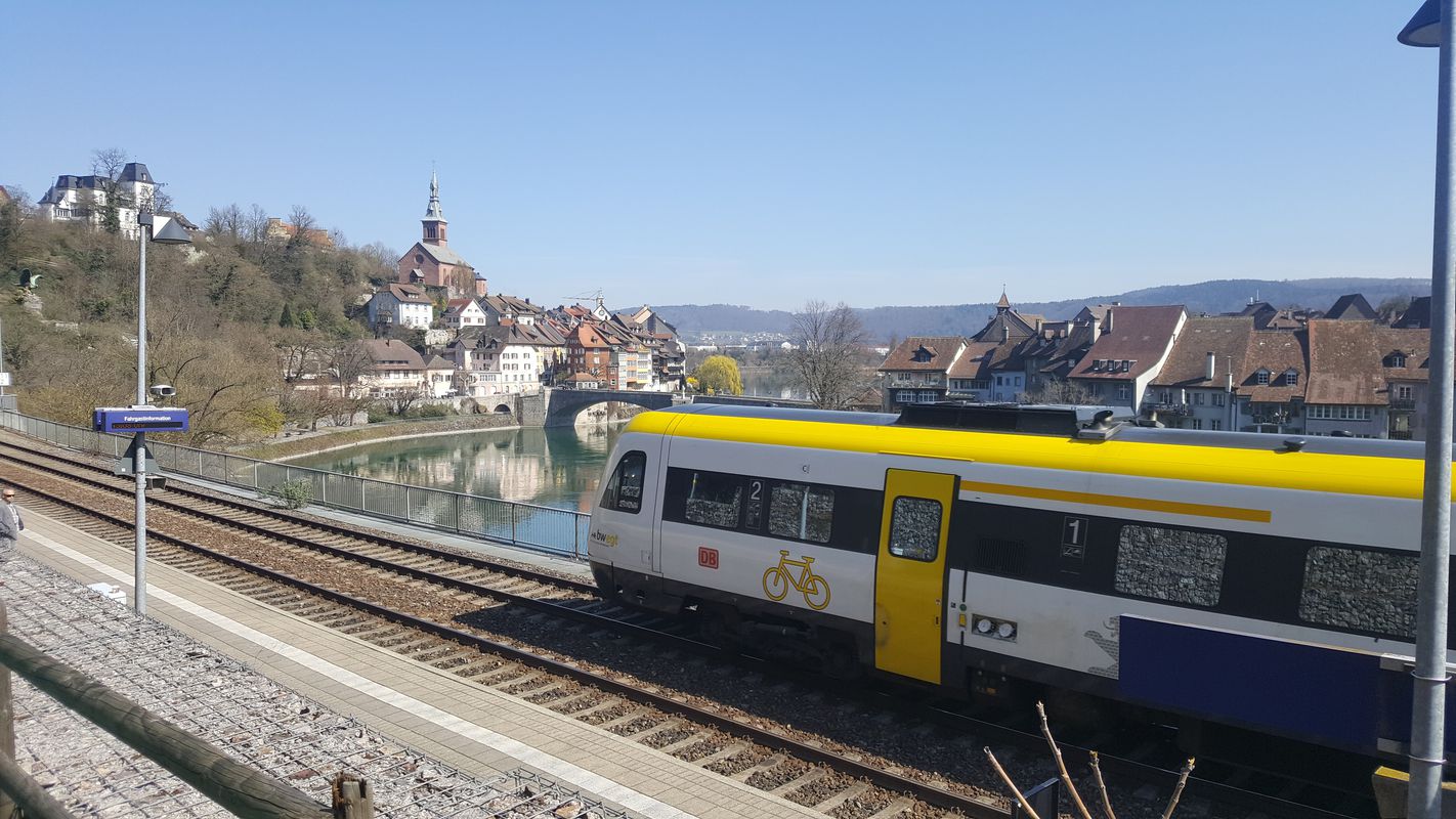 Erste Tour von Wehr nach Laufenburg