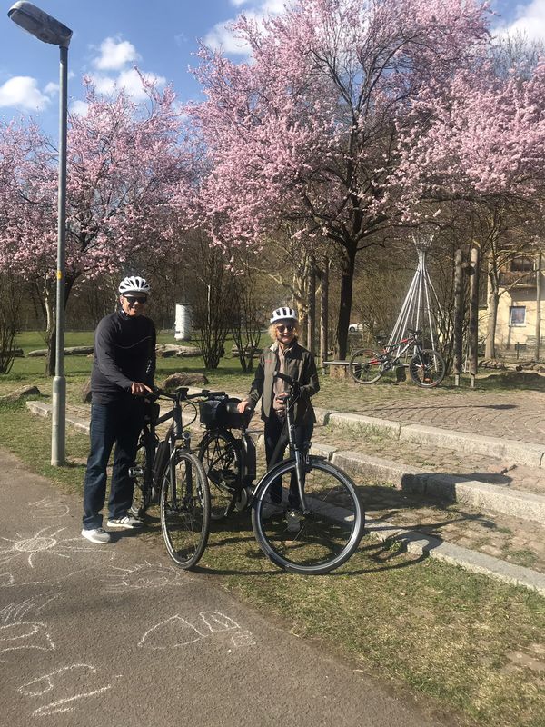 Route nach KL in MZ und Helme gekauft!