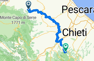 Route in der Bikemap App öffnen