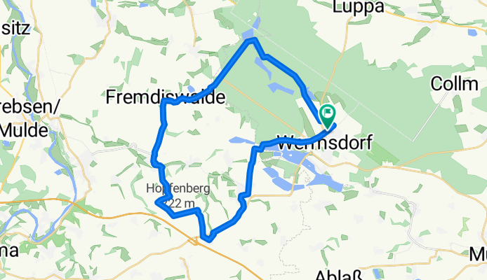 Wermsdorf Mutzschen Fremdiswalde