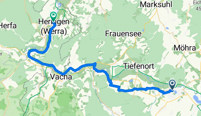 Werratalweg+Rennsteig 