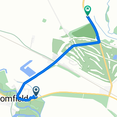 Relaxed route in Ludlow