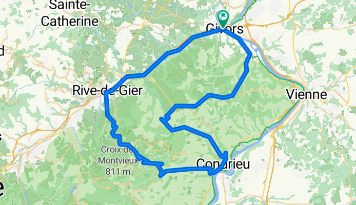 Parcours Parc du Pilat
