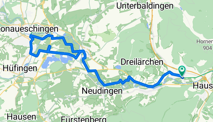 Geisingen- Donaueschingen - Geisingen