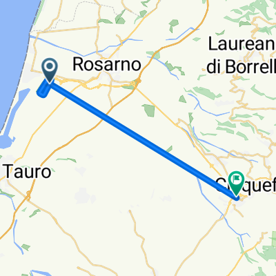 Percorso simile a una lumaca in Polistena