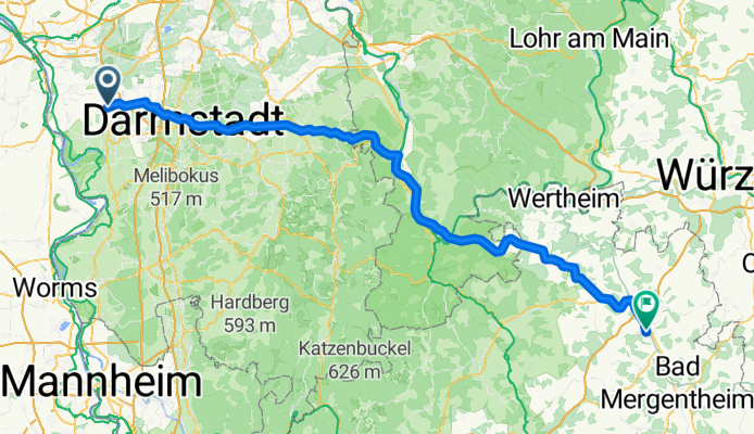 Open this route in Bikemap Web