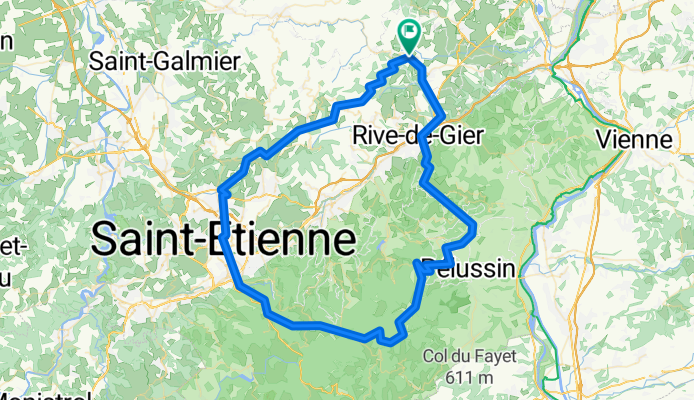 Traversée du Pilat et des Monts du Lyonnais