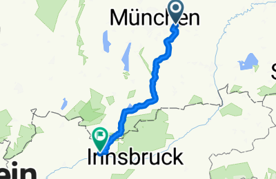 Route in der Bikemap App öffnen