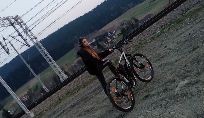 Foto 1 de la ruta de Bikemap "Pierwsza wiosenna wyprawa ^^"