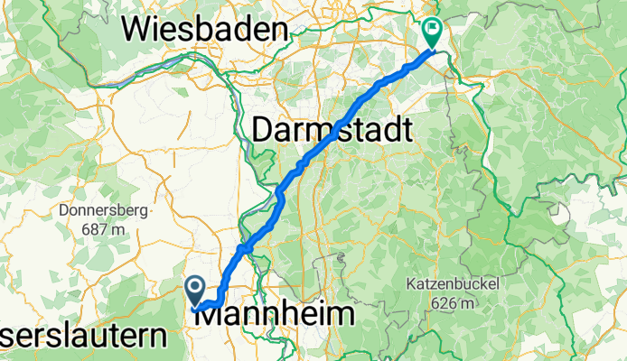 T2 Maintour Freinsheim-Seligenstadt