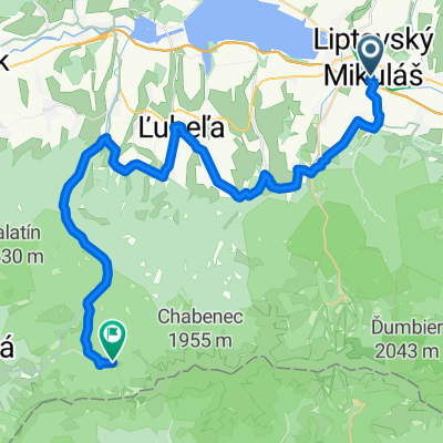 Liptovský Mikuláš - Iľanovo - Ľubeľa - Magurka