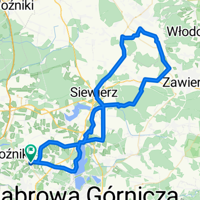Psary-Poręba-Myszków-Siewierz-Psary