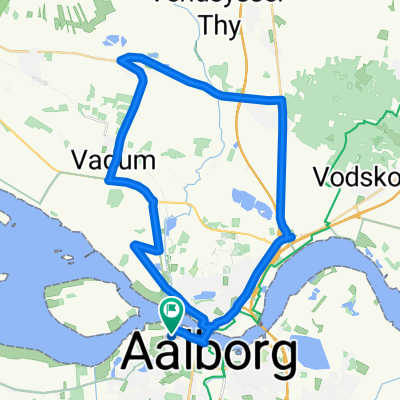 Slow ride in Aalborg