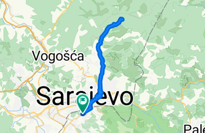 Route in der Bikemap App öffnen