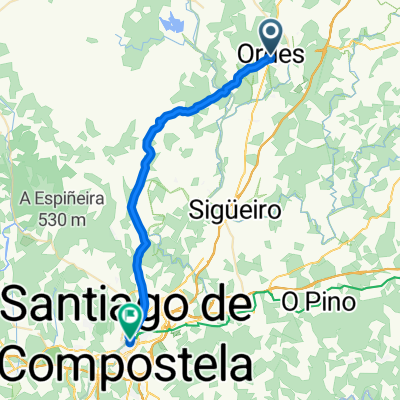 12, 6/19 30km, Ordes&gt;&gt;&gt;Santiago