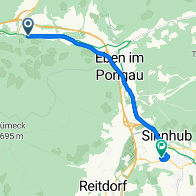 Route im Schneckentempo in Altenmarkt im Pongau