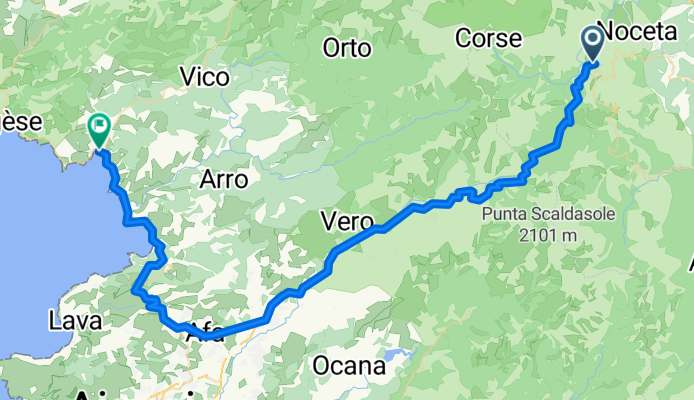 Tag 7 Vivario - Sagone