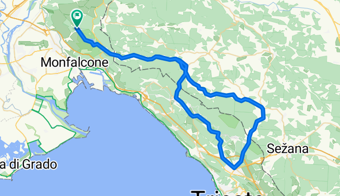 Doberdò-Slovenia-Opicina-Doberdò