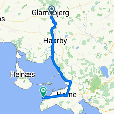 Glamsbjerg-Bøjden (30km - 1:50hr)
