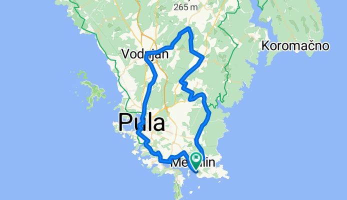 65km / 2,5h