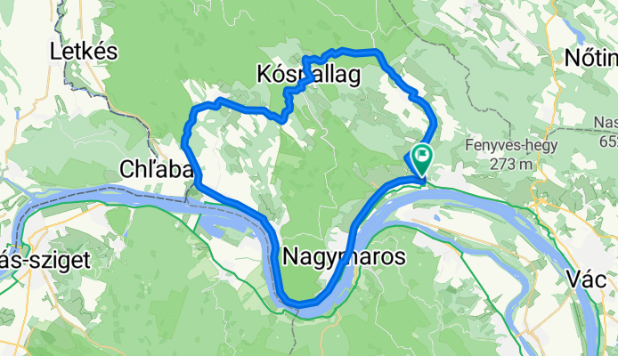 Kis-Börzsöny aszfalt kör FeCo