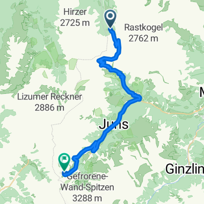 Tag 2. Weidener Hütte - Tuxer Joch Haus