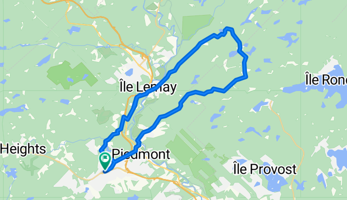 Boucle Lac Bellevue