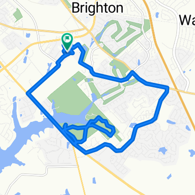 Moderate route in Lexington