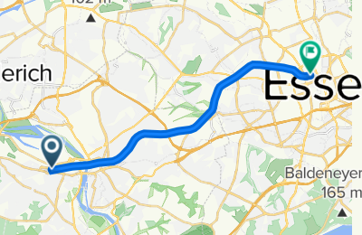 Route in der Bikemap App öffnen