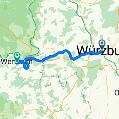 Day 5 - C3 - 50th - Bike Ride - Wurzburg to Wertheim