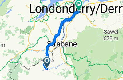 Route in der Bikemap App öffnen