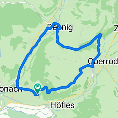 Kronach - Friesen - Unterrodach - Kronach