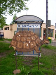 Hebe Bild 10 entlang der Bikemap-Route "Szczecin-Kołobrzeg" hervor