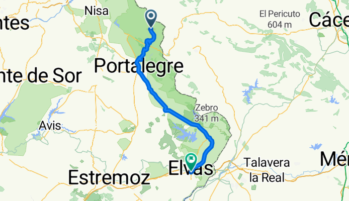 Marvão (Beirã) - Campo Maior (Elvas)