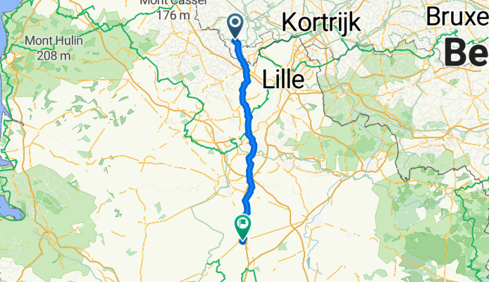 Monday 20 May-Day 2 : Ypres to Bapaume