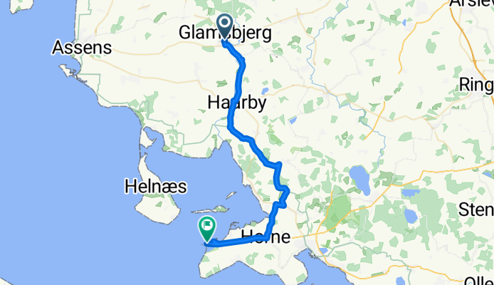 Glamsbjerg-bøjden (31km)