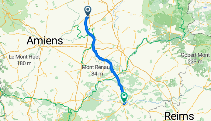 Tuesday 21 May-Day 3 : Bapaume to Soissons
