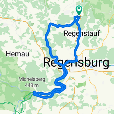 Kelheim Runde short - MH - Kallmünz - Nittendorf - Kelheim - Saal - Regensburg - Regenstauf