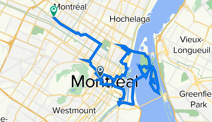 Downtown Montreal - St. Helene Island (F1 Gilles Villeneuve) - Old Port - Villeray