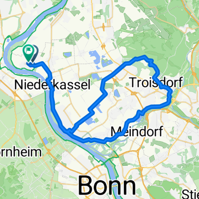 Lülsdorf-Rheidt-Heidekönig-Mondorf u. zurück
