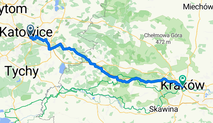 Road bike | Katowice -&gt; Krakow