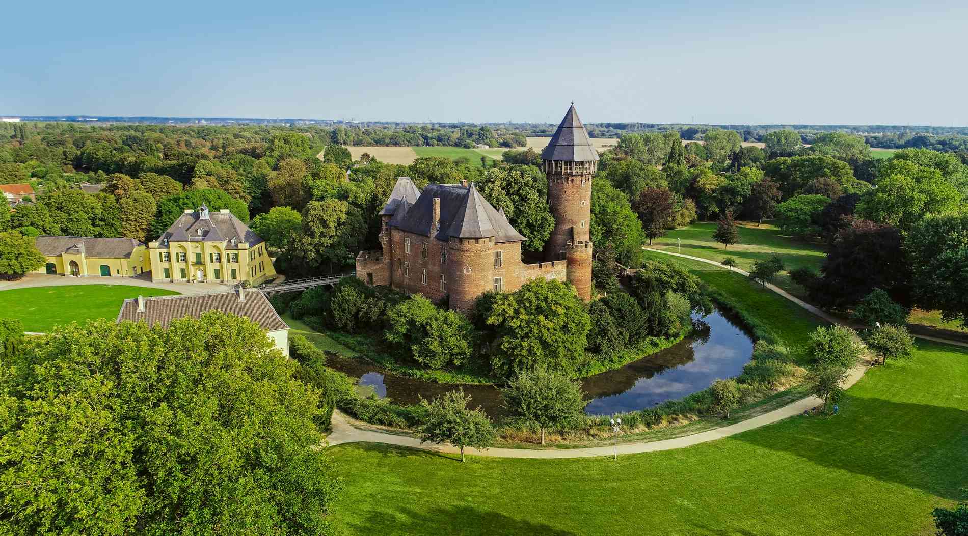 Punto saliente 5 lungo il percorso Bikemap "Duisburg Neudorf -&gt; Burg Linn"