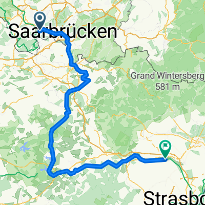 Richtung Straßburg