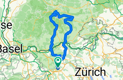 Route in der Bikemap App öffnen