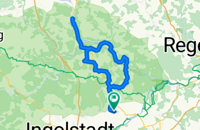 Route in der Bikemap App öffnen