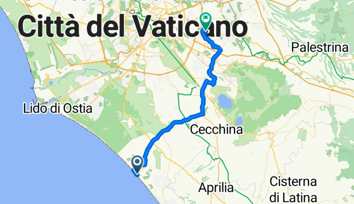 Torvaianica Radfahren